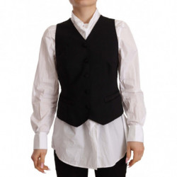 Top in viscosa con gilet...