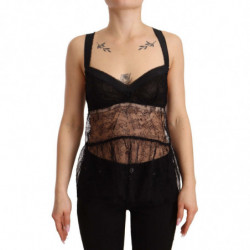 Top intimo in nylon con...