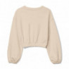 Maglione in cotone beige - L