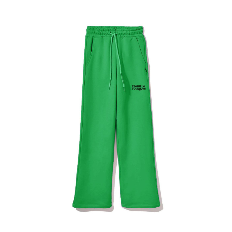 Jeans e pantaloni in cotone verde - S