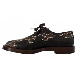 Scarpe da uomo in pelle esotica derby marrone - EU44/US11