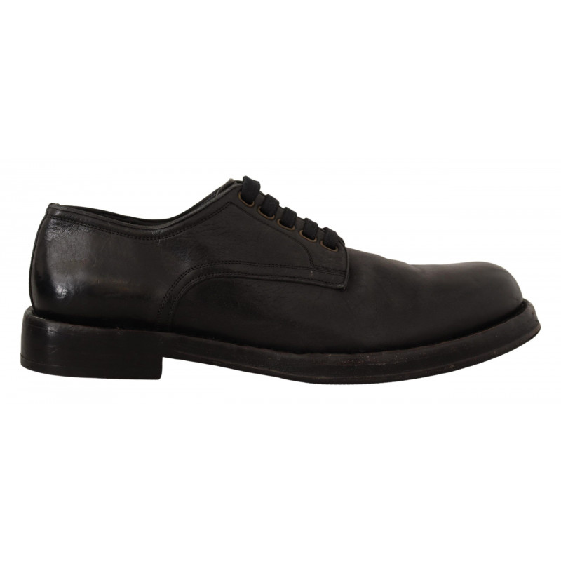 Scarpe stringate formali in pelle nera - EU44/US11