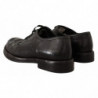Scarpe stringate formali in pelle nera - EU44/US11