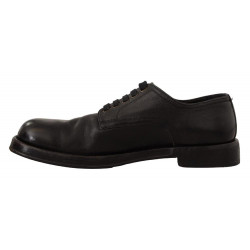 Scarpe stringate formali in pelle nera - EU44/US11