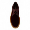 Scarpe in pelle esotica di velluto bordeaux - EU44/US11
