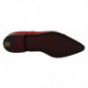 Scarpe con nappe in pelle rossa esotica - EU44/US11