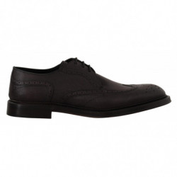 Scarpe derby in pelle viola...