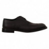 Scarpe derby in pelle viola con punta alare - EU44/US11