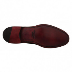 Scarpe derby in pelle viola con punta alare - EU44/US11