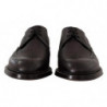 Scarpe derby in pelle viola con punta alare - EU44/US11