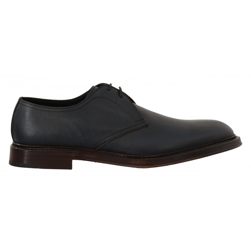 Scarpe formali derby in pelle blu - EU44/US11