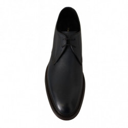 Scarpe formali derby in pelle blu - EU44/US11