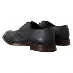 Scarpe formali derby in pelle blu - EU44/US11
