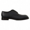 Scarpe formali derby in pelle blu - EU44/US11