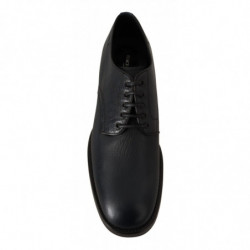 Scarpe formali derby in pelle blu - EU44/US11