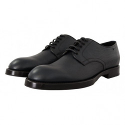 Scarpe formali derby in pelle blu - EU44/US11