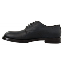 Scarpe formali derby in pelle blu - EU44/US11