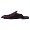 Scarpe con diapositive in pelle esotica viola - EU44/US11