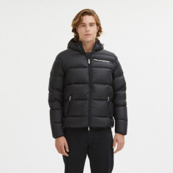 Giacca in nylon nero - XL