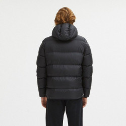 Giacca in nylon nero - L