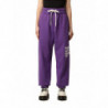 Jeans e pantaloni in cotone viola - L