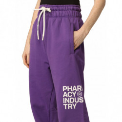 Jeans e pantaloni in cotone viola - L