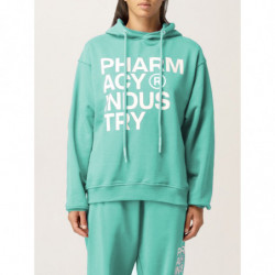 Maglione in cotone verde - XS