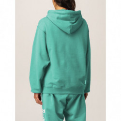 Maglione in cotone verde - XS