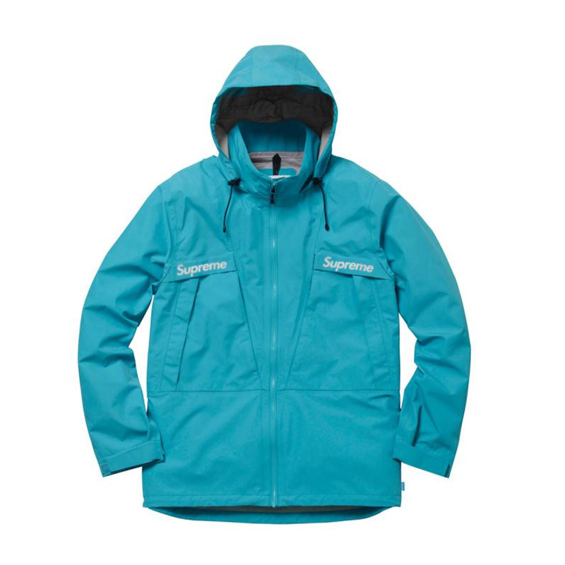 Giacca Supreme New York Taped Seam Jacket - Colore Teal - Taglia M