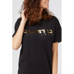 Top e maglietta in cotone nero - M