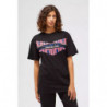 Top e maglietta in cotone nero - S