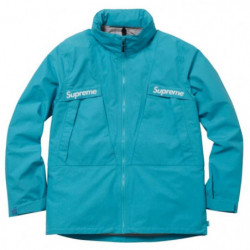 Giacca Supreme New York Taped Seam Jacket - Colore Teal - Taglia M