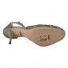 Scarpe sandali tacco cinturino alla caviglia rete blu - EU39/US8.5