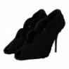 Scarpe open toe con décolleté Cordonetto Ricamo nere - EU40/US9.5
