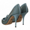 Scarpe tacco catena maglia blu Décolleté Mary Jane - EU39/US8.5