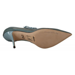 Scarpe tacco catena maglia blu Décolleté Mary Jane - EU39/US8.5