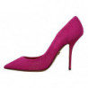 Scarpe décolleté con tacco alto a spillo in tulle rosa - EU39/US8.5