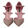 Sandali con cinturino glitterati rosa Mary Jane Shoes - EU39/US8.5