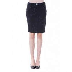 Gonna in cotone nero - W42
