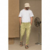 Jeans e pantaloni in cotone verde - W36