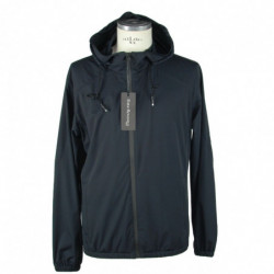 Giacca in poliestere nero - L