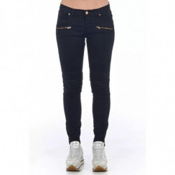Jeans e pantaloni in cotone nero - W44