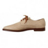 Scarpe basse formali stringate pelle anguilla bianca - EU39/US8.5