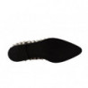 Scarpe formali stringate con cristalli in pelle nera - EU41/US10.5
