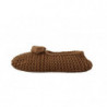 Scarpe marroni slip on ballerine in maglia di lana - EU40/US9.5