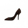 Scarpe décolleté a spillo a punta in tweed multicolor - EU39/US8.5