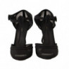 Scarpe décolleté tacco spillo cinturino T rete nera - EU39/US8.5