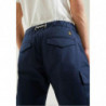 Pantaloncini in cotone blu - W29