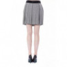 Gonna In Viscosa Bianca E Nera - W40