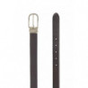 Cintura in pelle marrone - 100 CM / 40 INCHES